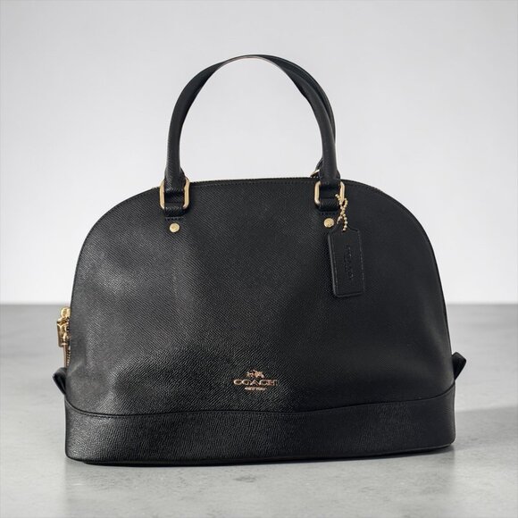 Coach Handbags - Coach Sierra Satchel in black
